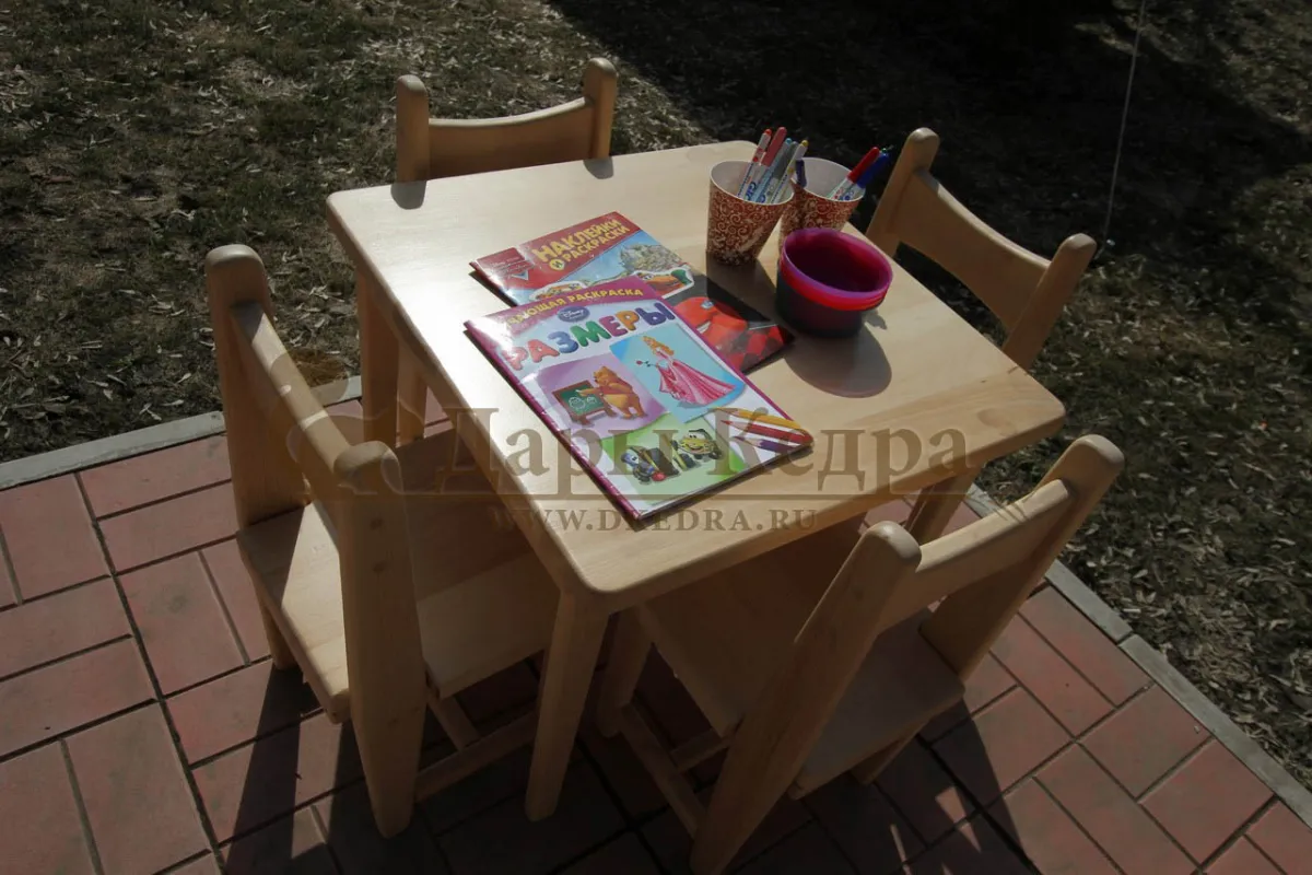 Детский набор мебели «Квадрат»